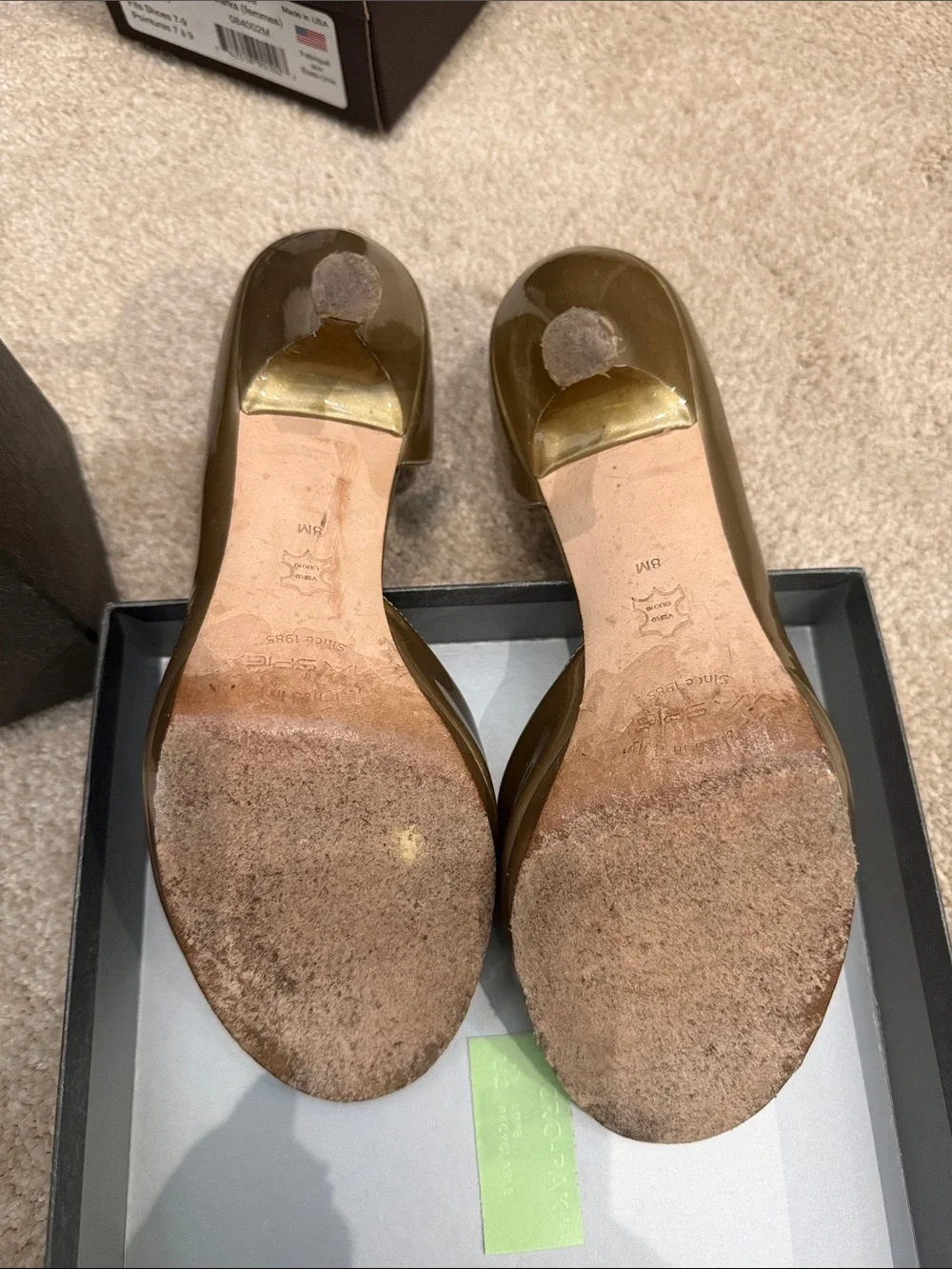 Gold Peep-Toe Heels - Elegant Women's Dress Pumps